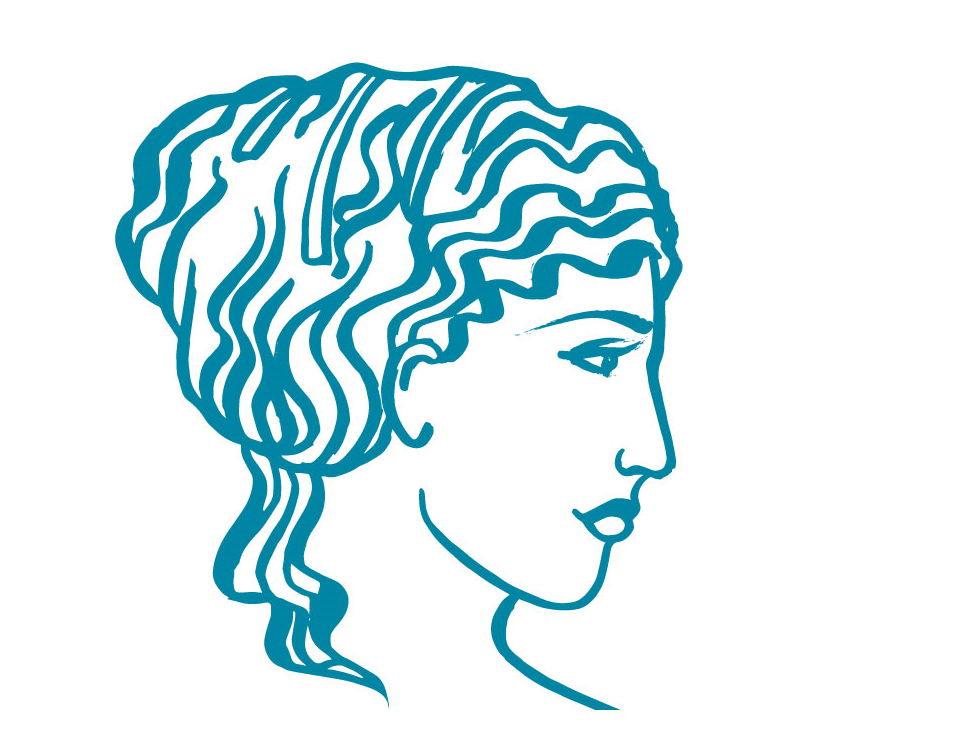 Eunomia emblem — Greek profile